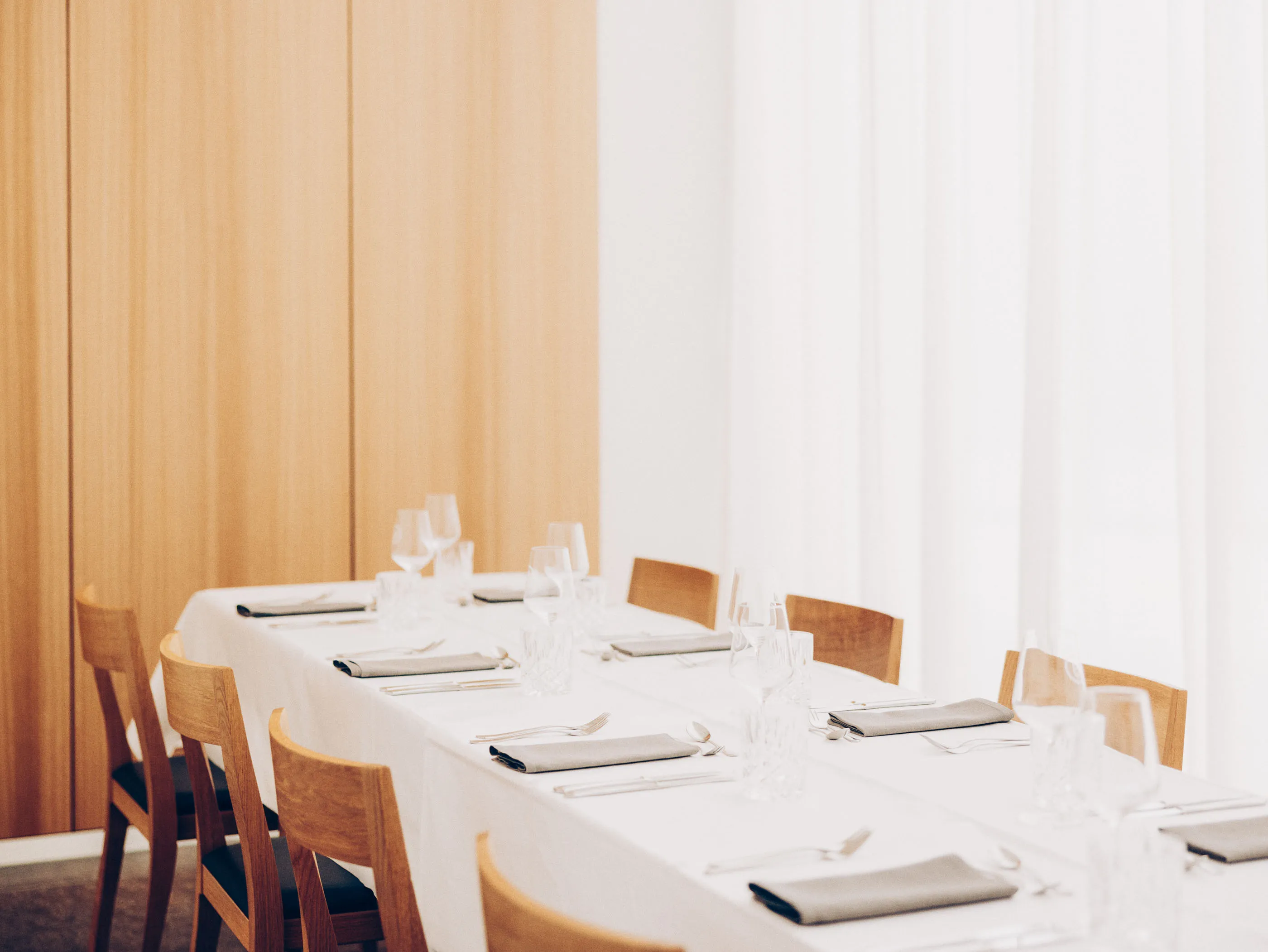 gedeckter Tisch - Catering